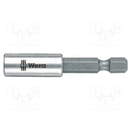 1 pcs x WERA - 5134480001 - Holders for screwdriver bits, Socket: 1/4', Overall len: 50mm