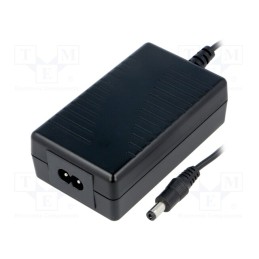 1 pcs x MEAN WELL - GS15B-5P1J - Power supply: switched-mode, 18VDC, 0.83A, Out: 5,5/2,1, 15W, 85%