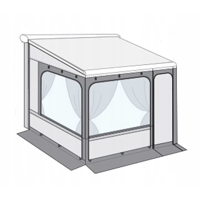 Vestibule for light f45 260cm van Fiamma camper