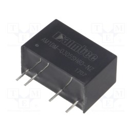 1 pcs x AIMTEC - AM1DM-0305SH60-NZ - Converter: DC/DC, 1W, Uin: 2.97÷3.63V, Uout: 5VDC, Iout: 200mA, SIP7
