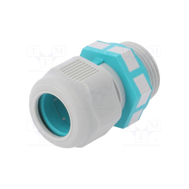 1 pcs x TECHNO - THA.451.C0E - Cable gland, M20, 1.5, IP68, polyamide, grey, UL94V-2