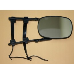 Additional mirror for camping trailers