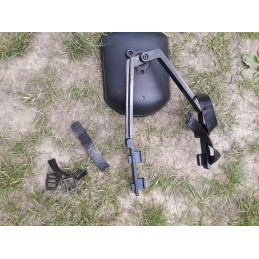 Additional mirror for camping trailers