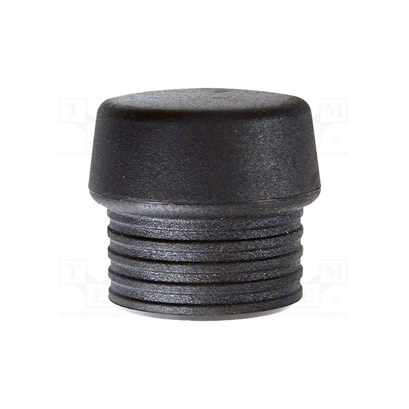 1 pcs x WIHA - 26425 - Hammer tip, 60mm, round, caoutchouc