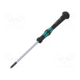 1 pcs x WERA - 5118024001 - Screwdriver, Phillips, precision, PH1, Kraftform Micro