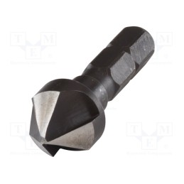 1 pcs x WOLFCRAFT - 2580000 - Countersink, 12mm, tinware,wood,plastic