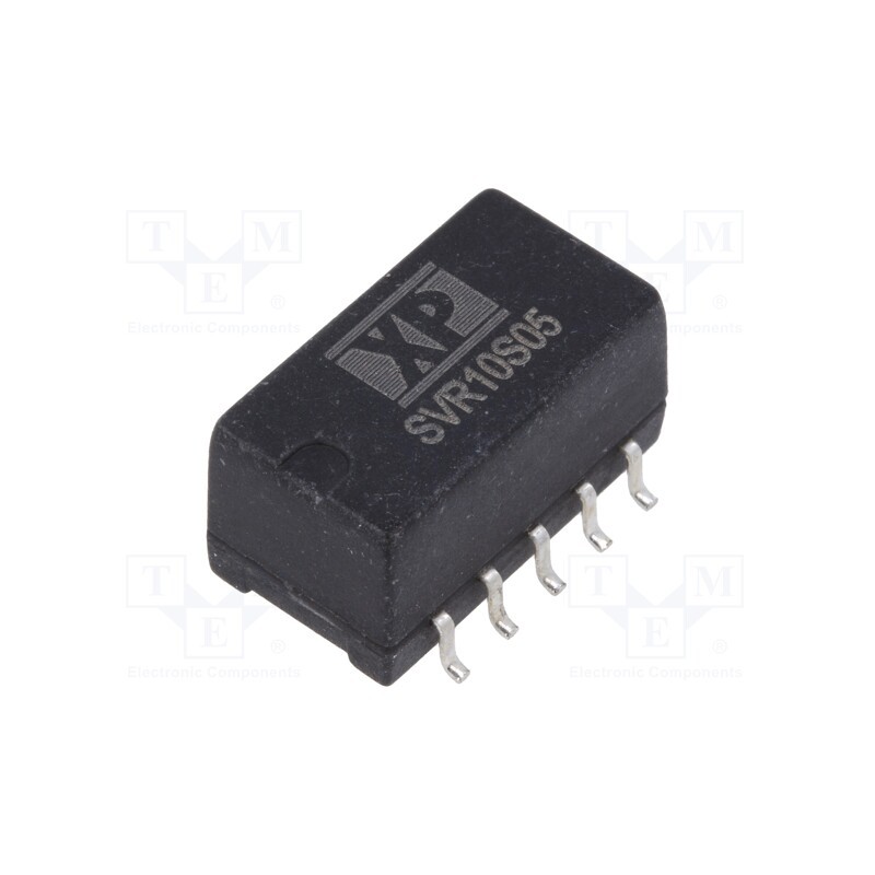 1 pcs x XP POWER - SVR10S05 - Converter: DC/DC, Uin: 8÷36V, Uout: 5VDC, Iout: 1A, SMD, 520kHz, SMD