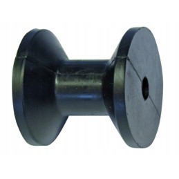 Small 75mm keel roller, bow rubber, for boat use