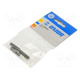 1 pcg x UNIOR - 602404 - Screwdriver bit, hex key, HEX 6mm, Overall len: 25mm, 3pcs.