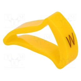 1 pcg x KURANT - MZ-5/W -AS - Markers, Marking: W, 15÷20mm, H: 25mm, A: 16mm, -30÷100°C, leaded