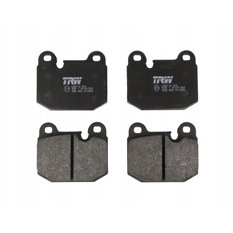 Front brake pads Trw GDB654