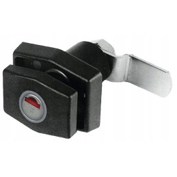 Suitcase flap lock for walls up to 35mm thick