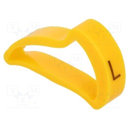 1 pcg x KURANT - MZ-5/L -AS - Markers, Marking: L, 15÷20mm, H: 25mm, A: 16mm, -30÷100°C, leaded