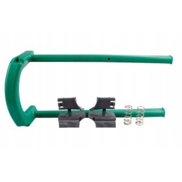 Extendable holder for thetford c400 toilet tank