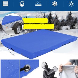 Flat trailer tarpaulin cover