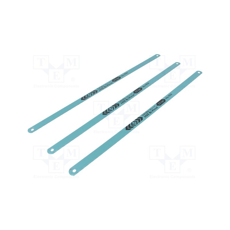 1 pcg x C.K - T0934R 1232 - Hacksaw blade, metal, Blade len: 300mm, 32teeth/inch, CK-0905