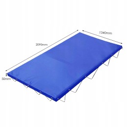 Tarpaulin with eyelets for a trailer 2090x1340x50mm