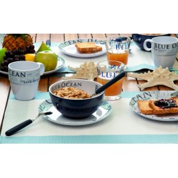 Brunner blue ocean glass 400 ml 2 pcs