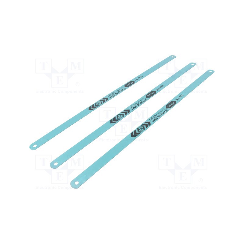 1 pcg x C.K - T0931R 12 - Hacksaw blade, metal, Blade len: 300mm, 24teeth/inch, CK-0905