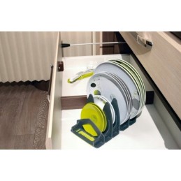 Purvario foldable dish dryer drainer