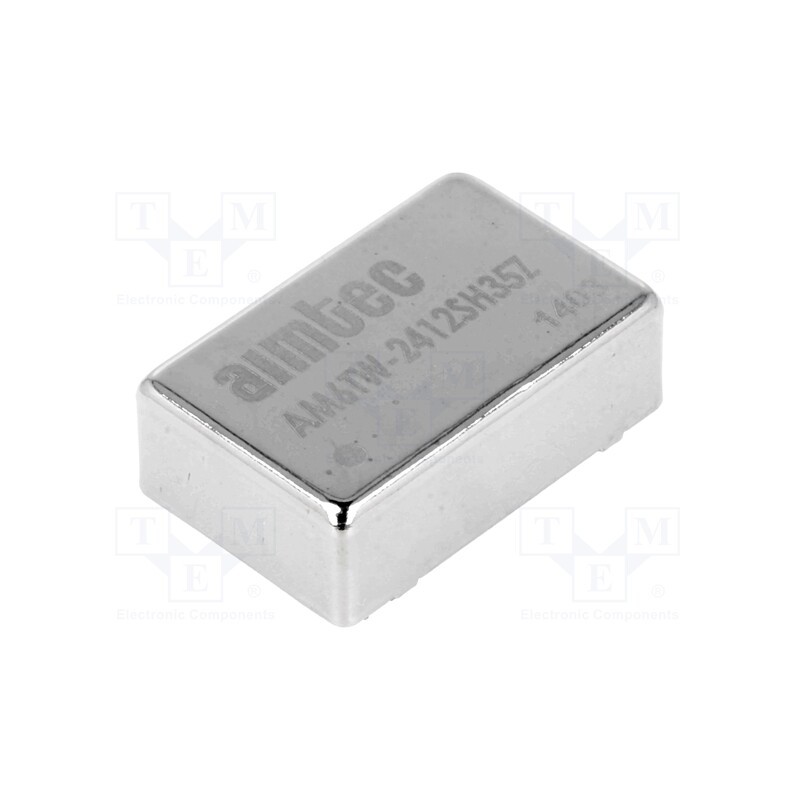 1 pcs x AIMTEC - AM6TW-2412SH35Z - Converter: DC/DC, 6W, Uin: 9÷36V, Uout: 12VDC, Iout: 500mA, DIP24