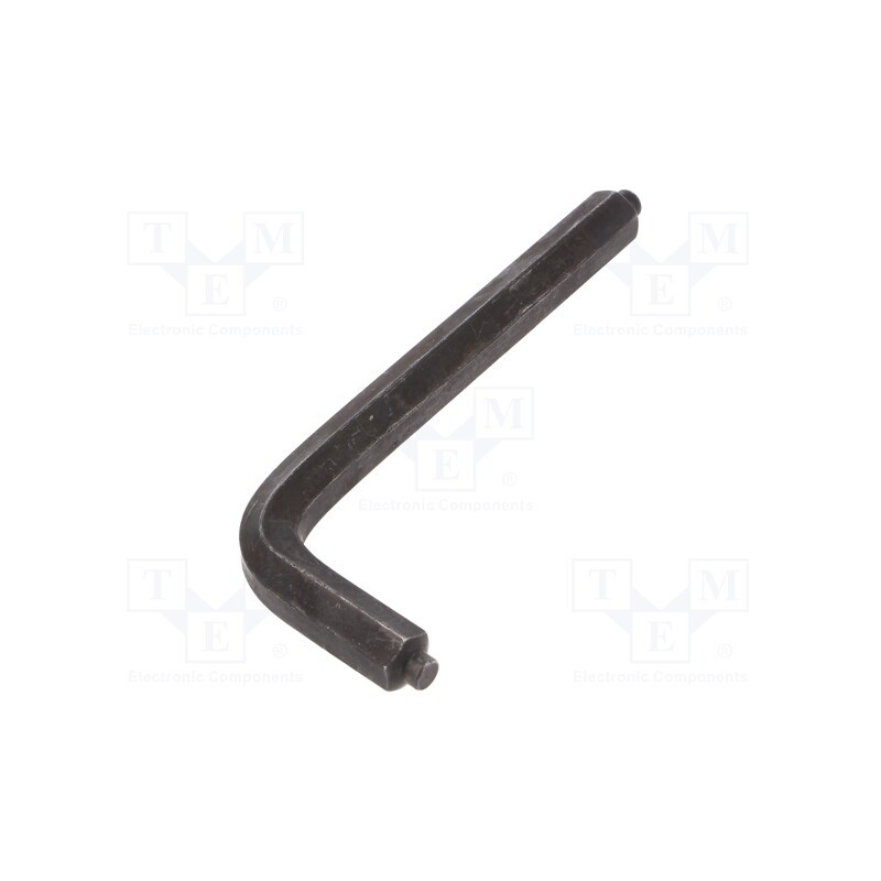 1 pcs x BOSSARD - 1411799 - Wrench, hex keys with pilot, HEX 12mm, Overall len: 137mm, steel