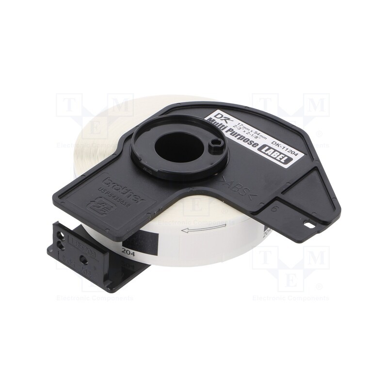 1 pcs x BROTHER - DK-11204 - Label, 17mm, 54mm, white, Character colour: black, self-adhesive