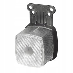 White position lamp with reflector 66x62mm