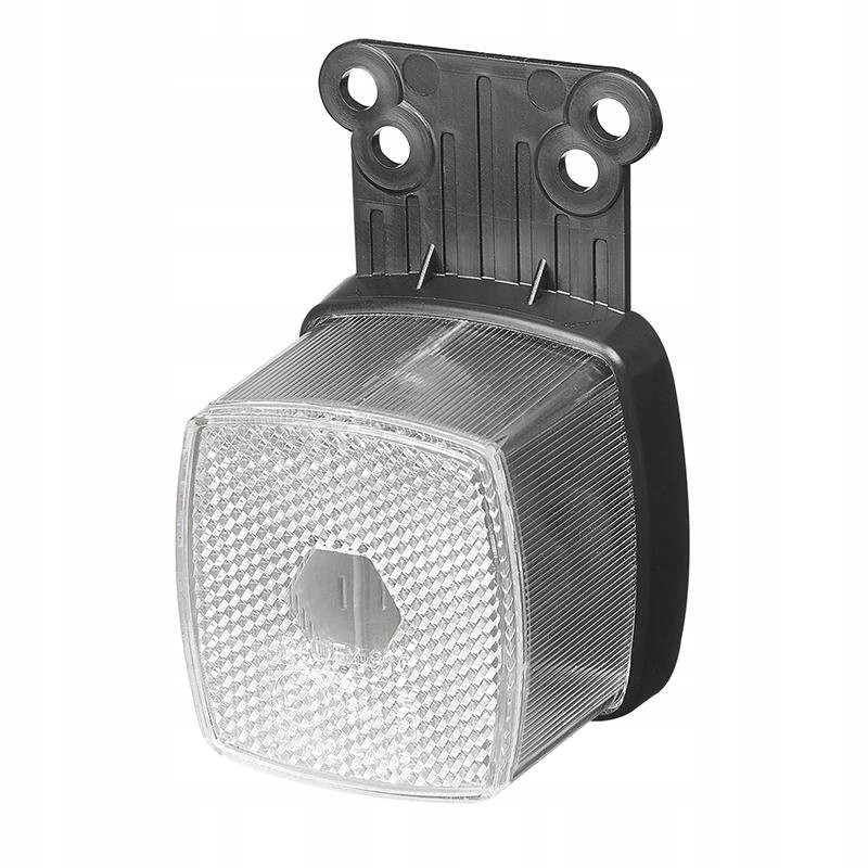 White position lamp with reflector 66x62mm