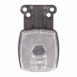 White position lamp with reflector 66x62mm