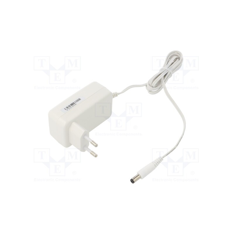 1 pcs x POS - POSC12200A-H-2555-WH - Power supply: switched-mode, plug, 12VDC, 2A, 24W, Plug: EU, 86.2%