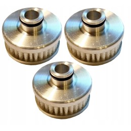 3 x filter inserts for 11 kg glass chai bottle