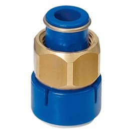 Straight connector with Reich Uniquick 12 mm screw connection