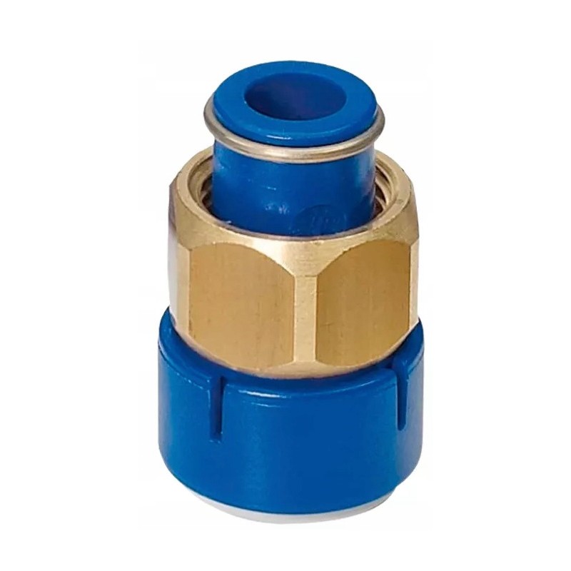 Straight connector with Reich Uniquick 12 mm screw connection