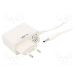 1 pcs x POS - POSC12100A-1335-WH - Power supply: switched-mode, plug, 12VDC, 1A, 12W, Plug: EU, 82.96%