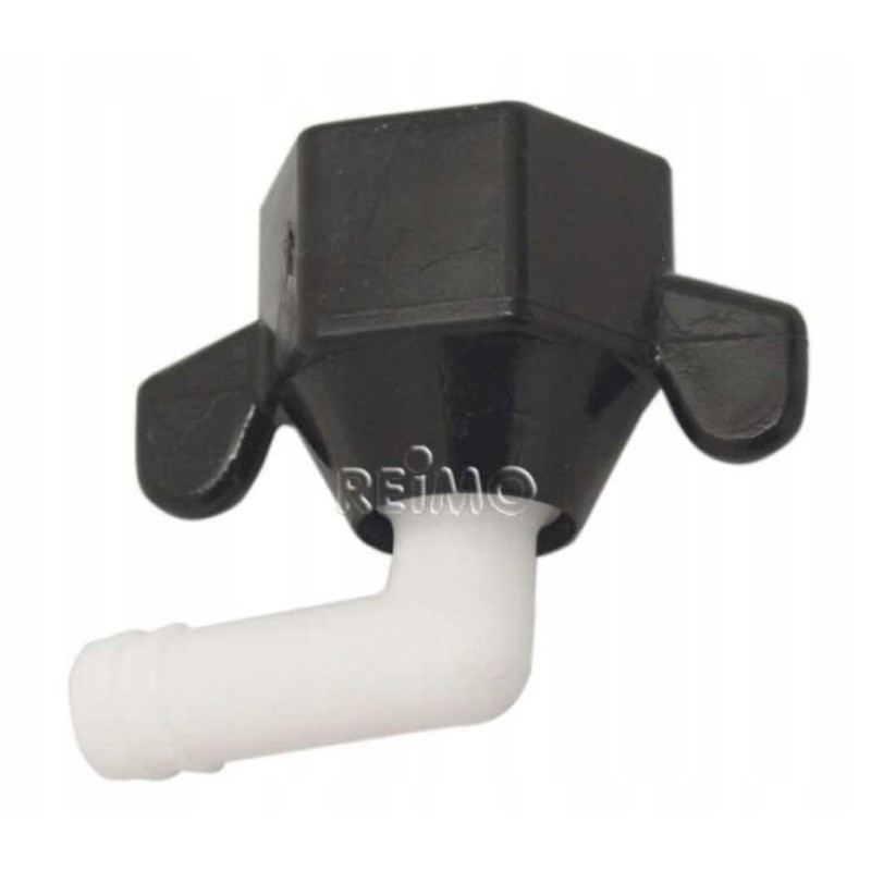 Angle connector for shurflo pressure pump