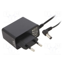 1 pcs x POS - POSC09100A-CNL - Power supply: switched-mode, plug, 9VDC, 1A, 9W, Plug: EU, 81.34%