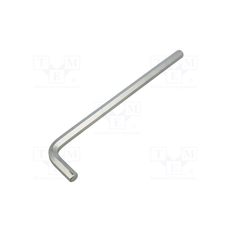 1 pcs x KING TONY - 112510MR - Wrench, hex key, HEX 10mm, tool steel, long, 234mm