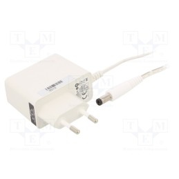 1 pcs x POS - POSC05200A-CN-WH - Power supply: switched-mode, plug, 5VDC, 2A, 10W, Plug: EU, 78.7%