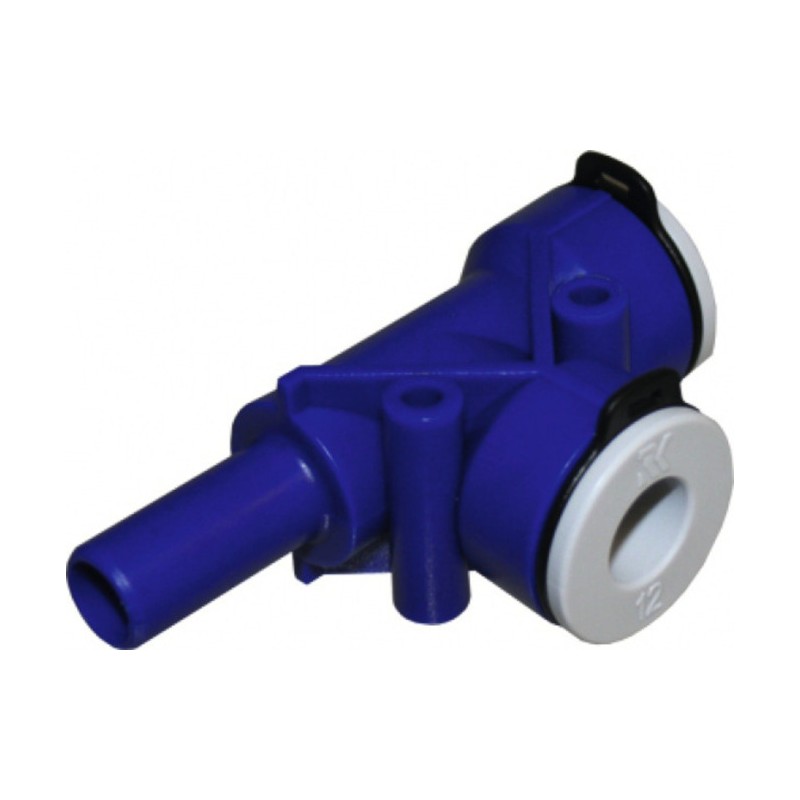 Water pipe connector t-distributor uniquick reich 12 mm