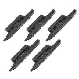5 set 1000v solar panel y connectors
