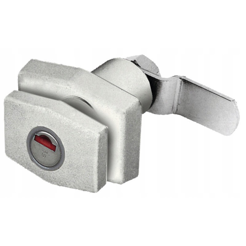 Suitcase flap lock for walls up to 35mm thick
