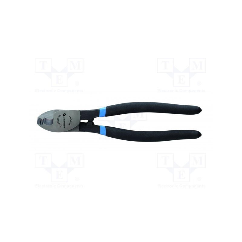 1 pcs x Hu00d6GERT TECHNIK - HT1P044 - Pliers, cutting, 200mm, without chamfer