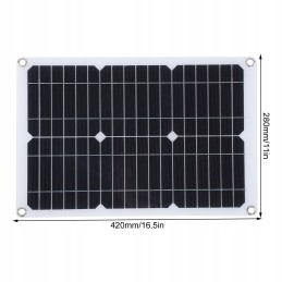 Solar panel 20w 18v for car phone