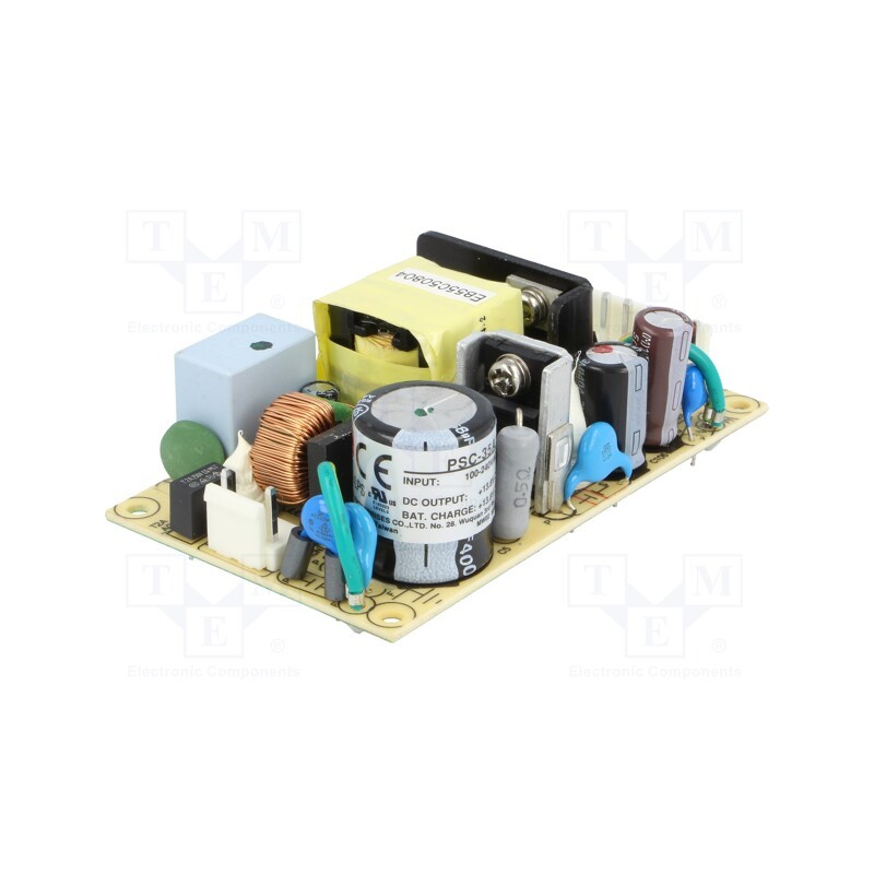 1 pcs x MEAN WELL - PSC-35A - Power supply: buffer, open, 35.88W, 127÷370VDC, 90÷264VAC, OUT: 2