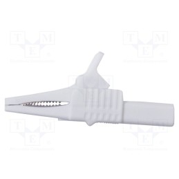 1 pcs x MUELLER ELECTRIC - BU-65-9 - Crocodile clip, 30A, 1kV, Grip capac: max.19mm, Overall len: 84mm