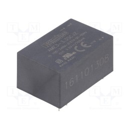 1 pcs x AIMTEC - AME3-3.3SCJZ - Converter: AC/DC, 3W, 85÷264VAC, Usup: 100÷370VDC, Uout: 3.3VDC