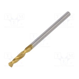 1 pcs x ALPEN-MAYKESTAG - 90700250100 - Drill bit, for metal, Ø: 2.5mm, L: 43mm, Working part len: 14mm