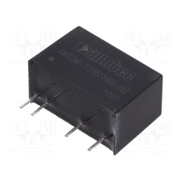 1 pcs x AIMTEC - AM1DM-1205SH60-NZ - Converter: DC/DC, 1W, Uin: 10.8÷13.2V, Uout: 5VDC, Iout: 200mA, SIP7