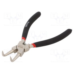 1 pcs x YATO - YT-2143 - Pliers, for circlip, internal, Pliers len: 150mm, angular